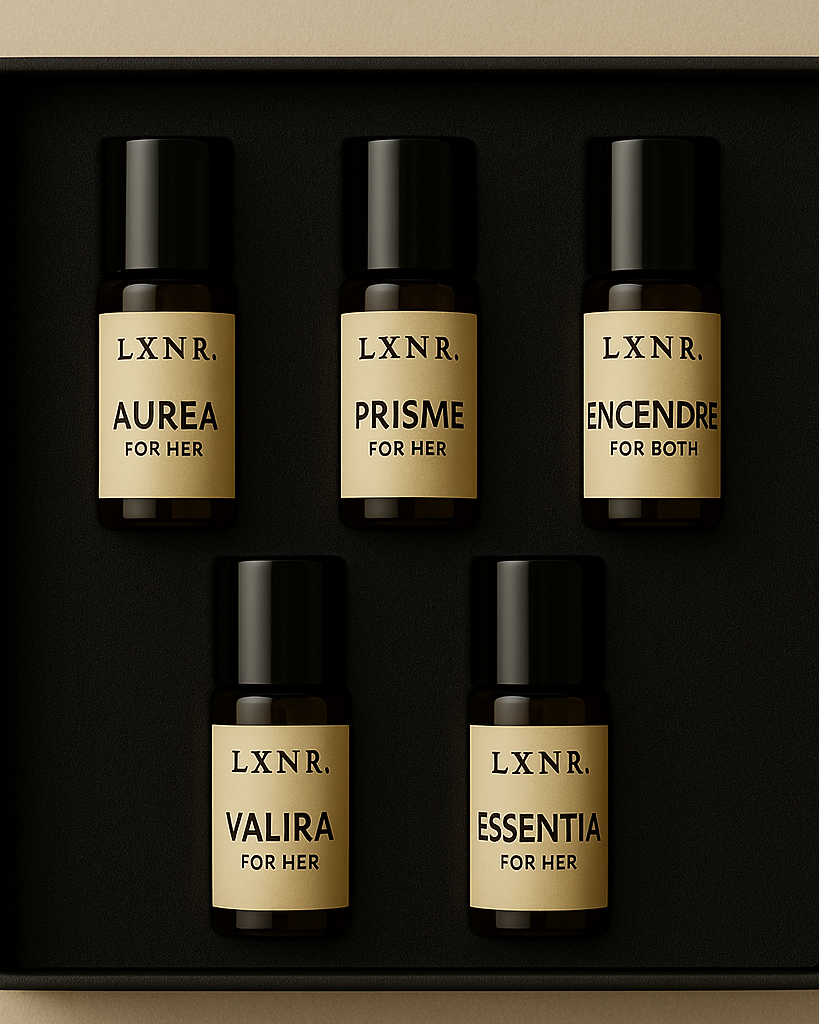LXNR. Discovery Collection - Set of (5) 2 ml Concentrated Perfume Oil Minis