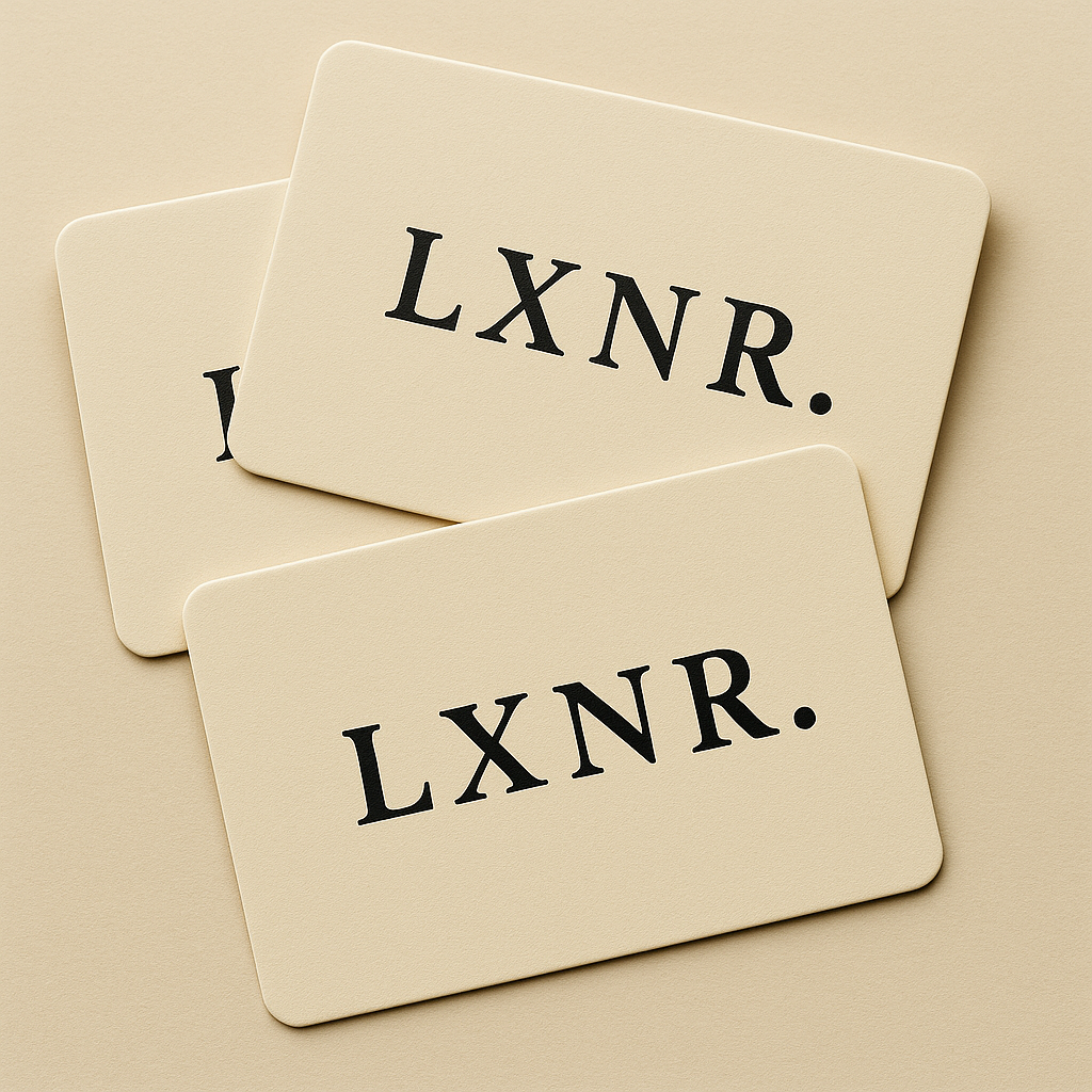 The LXNR. Gift Card — $10-$100